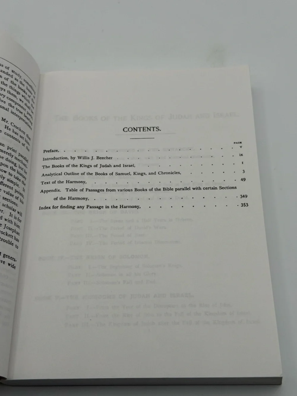 A Harmony of Samuel, Kings, and Chronicles by William Day Crockett (Paperback)